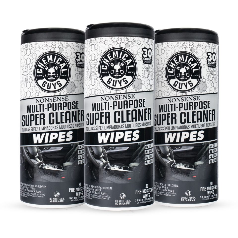Nonsense Multi-Purpose Super Cleaner Wipes 3-Pack Kit