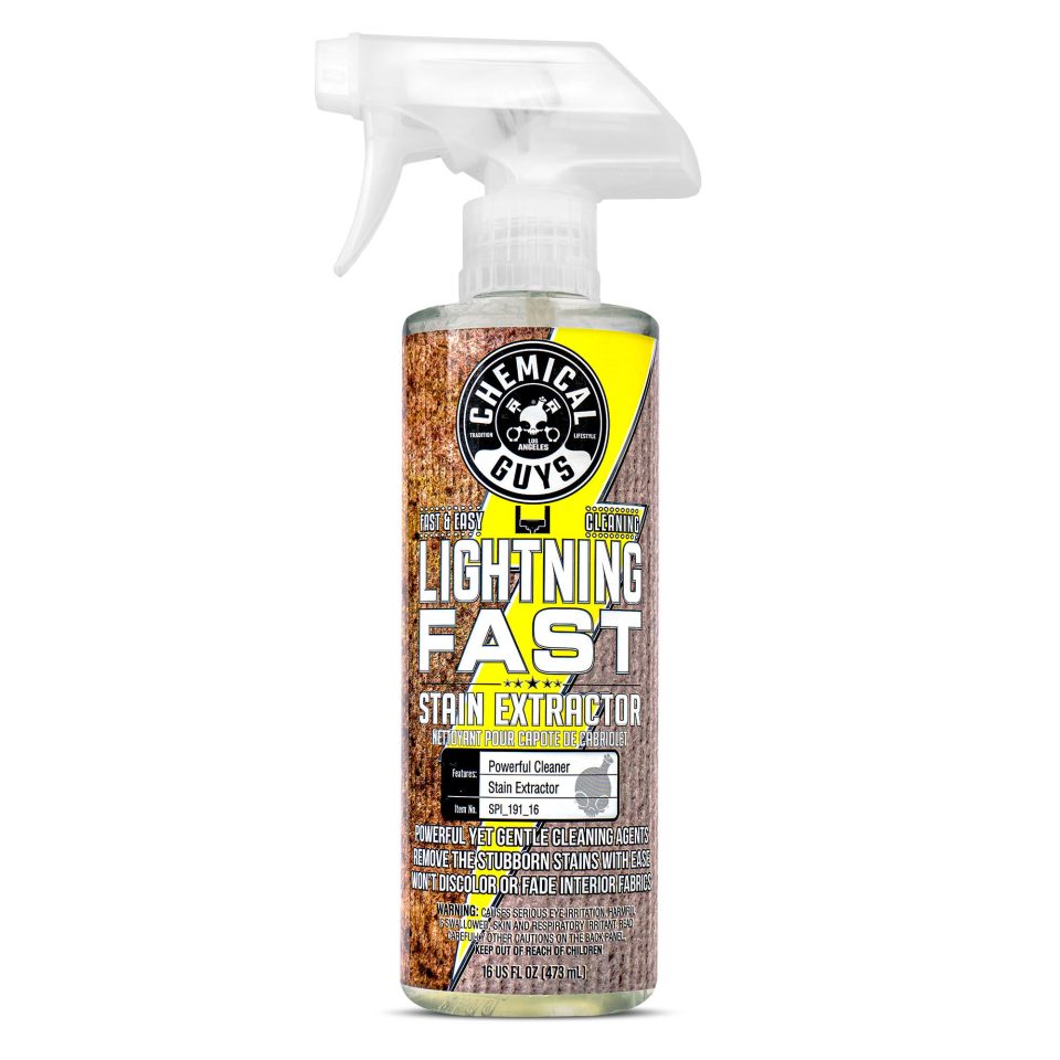 Lightning Fast Stain Extractor for Fabric